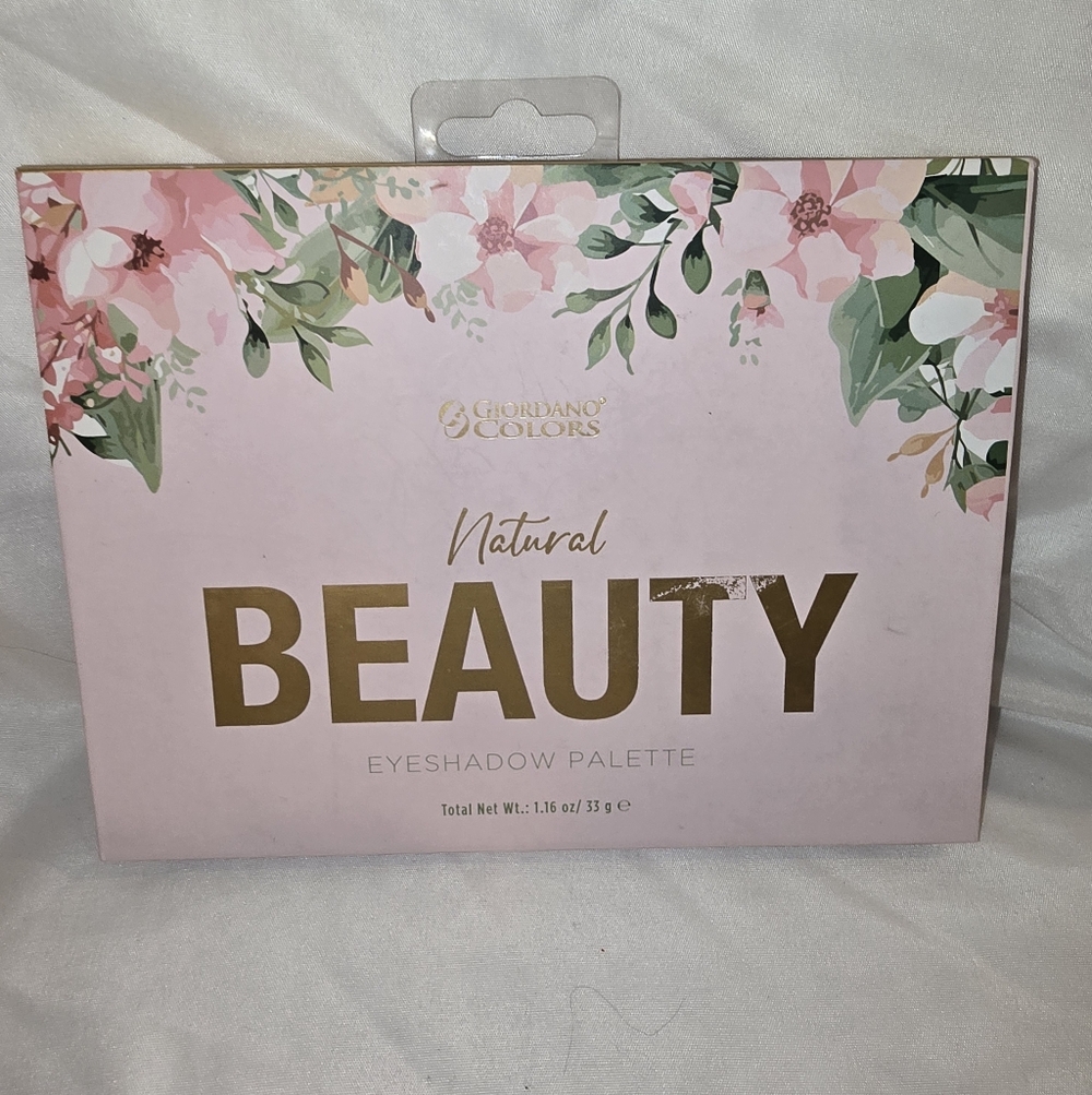 Gordano Colors Natural Beauty Eyeshadow Palette - Pink and Gold New